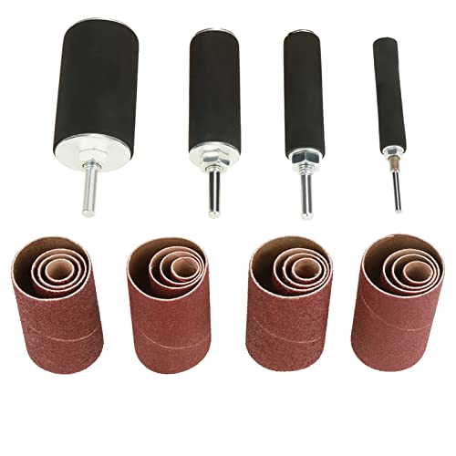 Drum Sander Kit 20Pcs Tool Sand for Drum Set Woodworking Utensil Tool Tool for Holder Drum Sanders