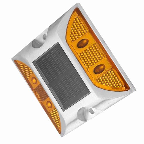 Baliza exterior de carretera en aluminio fundido y LED solar