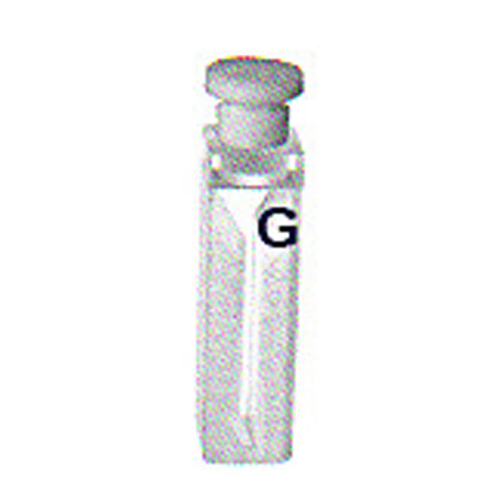 Labomed G393 Micro Cell with Frosted Walls and Teflon Stopper, Glass, 5mm, 0.85 ml (Pack of 2)