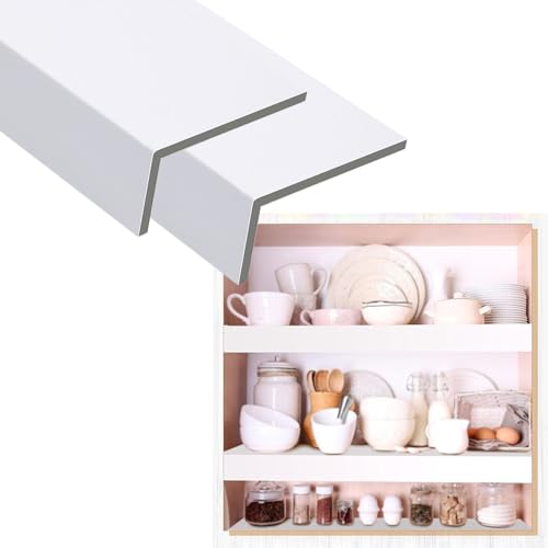 Cubiertas para Estantes 2 Cubiertas de Rejilla Metálica para Estantes de Cocina, Cubiertas para Estantes de Despensa, Cubiertas para Estantes de Rejilla Metálica(44x9x3in/112x23x8cm)