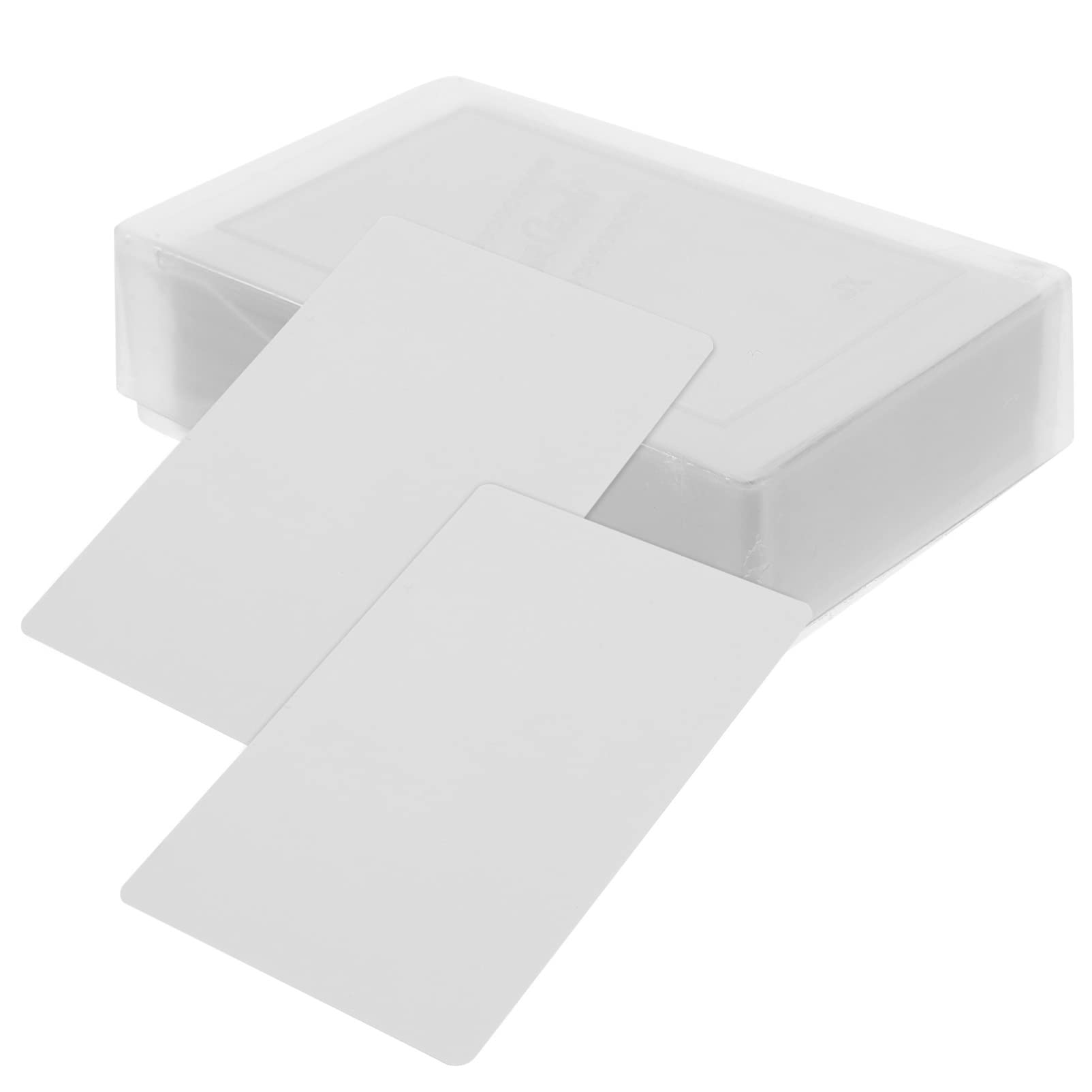 100 Metall Visitenkarten aus Aluminiumlegierung, Weiß, 0, 21mm | Sublimationsgeeignet und Gravierbar, Glatte Oberfläche mit Runden Ecken, 3, 4x2, 1x0, 009 Zoll