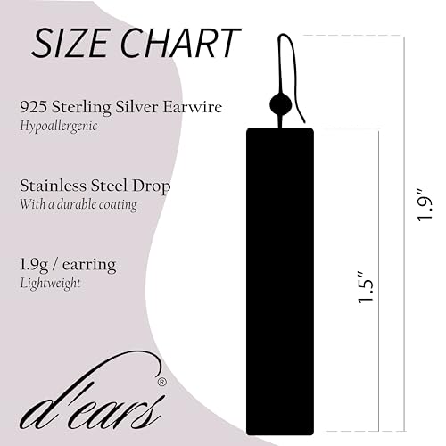 Tiger Stripes earrings by d'ears made in the USA2