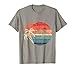 Exotic Flowers Coconut Palm Trees Retro Tropical Summer T-Shirt