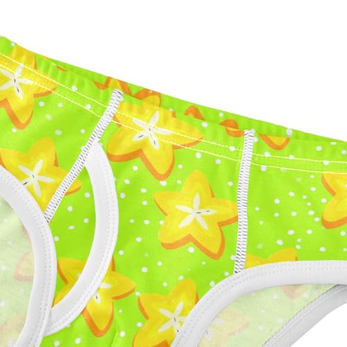 Fruit Carambola Green Toddler Boy's Underwear 2T 23021854