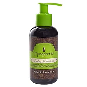 Macadamia Natural Oil Healing Oil Treatment – Lightweight Hair Oil for All Hair Types, Moisturizing, Smoothing & Shine, 4.2 fl oz