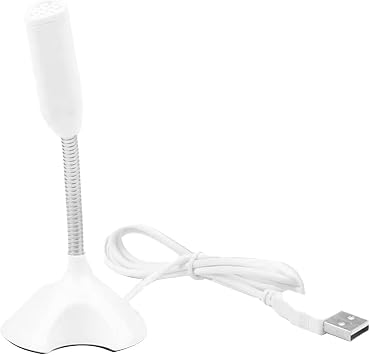 USB Microphone for Computer - High Sensitivity Condenser Microphone Plug and Play Design Desktop Compatible | Studio Quality Microphone for Gaming Playing, Recording Calls, Noise Reducing Sound