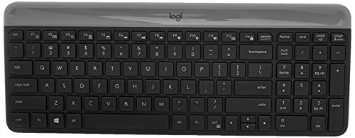 Combo Teclado e Mouse sem fio Logitech MK470 com Design Slim, Digitação e Clique Silencioso, Mouse Ambidestro, Conexão USB e Pilhas Inclusas - Grafite 3 Combo Teclado e Mouse sem fio Logitech MK470 com Design Slim, Digitação e Clique Silencioso, Mouse Ambidestro, Conexão USB e Pilhas Inclusas - Grafite - Imagem 3