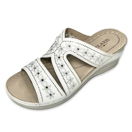 [�����N�V�X] �T���_�� �ԃX�e�b�`�T���_�� ���f�B�[�X TKO45101 WH LL