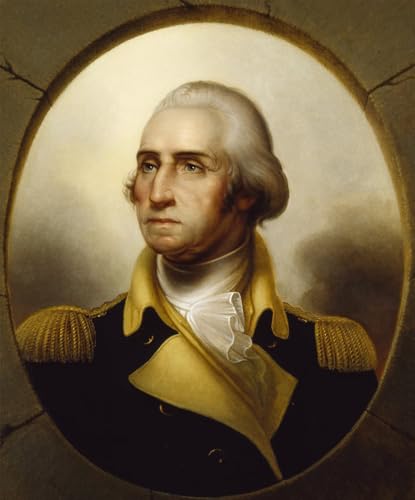 Art mural classique George Washington de Rembrandt Peale en toile
