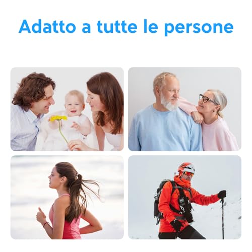 Thermobio Pulsossimetro Da Dito SPA30, Monitor Di Saturazione Di Ossigeno Nel Sangue, Saturimetro A Lettura Rapida Spo2 Con Schermo Oled Chiaro - 6