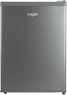 Kogan 65L Bar Fridge (Silver) - KAM65LBRSFD