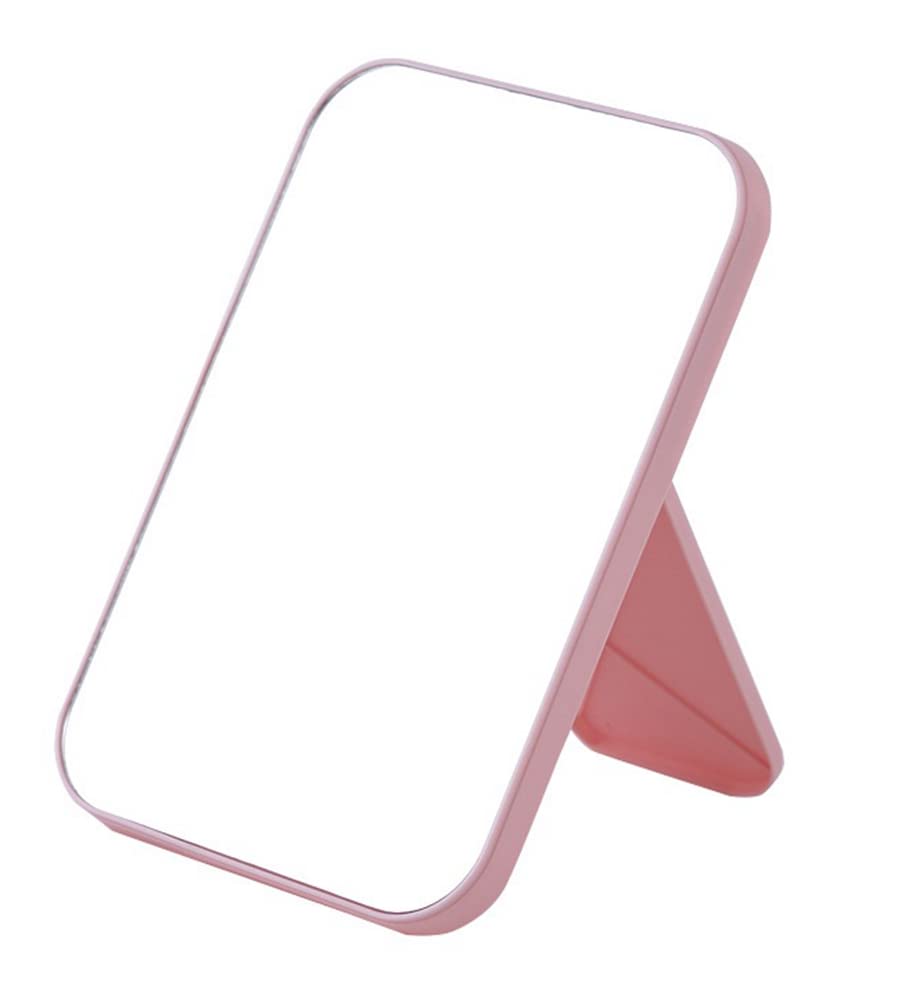 flyorigin Mirror Super HD Tabletop Mirror Foldable Bracket Designed Makeup Mirror Hand Free/Handheld Mirror