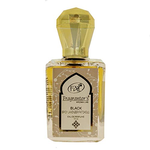 Image of Fragrantor's Eau De Perfume Spray (Black) For Unisex, 50ml