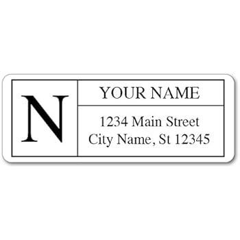 plain return address labels
