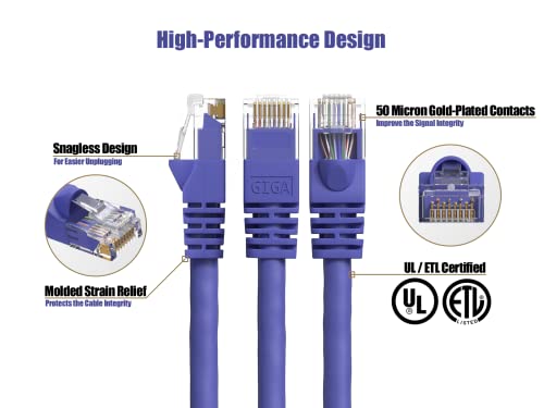 Cable Leader Cable Ethernet Cat 6 UTP 3 ft miniatura 2