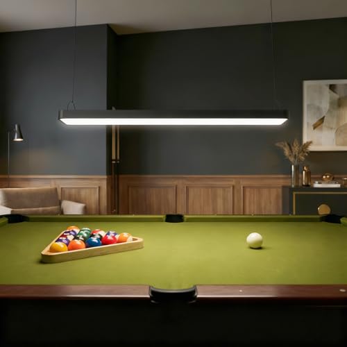 GIXHIZUN 76W LED Pool Table Light Hanging Over Pool Table 48 inch