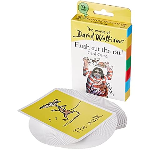 The World of David Walliams 6855 Flush Out The Rat Card Game Cover