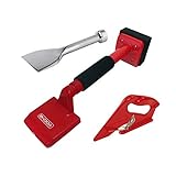 3 Piece Carpet Fitting Tool Kit - Knee Kicker, Bolster & Carpet Cutter