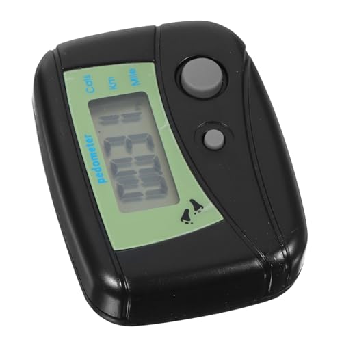 VINTORKY Pedometer Counters Seniors Watch Step Counter Trackers Walking Step Counter Watch Number Steps Portable Digital Calorie Counter Device LCD Display Black