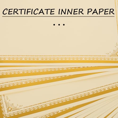 Papier Or A4 pour Diplôme de Cérémonie - Donnez de la Valeur à Chaque Distinction - 3