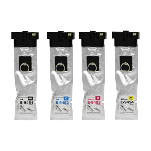 Poche d'encre jaune T9444 pour réservoir d'imprimante WorkForce WF-C5290 C5790DW