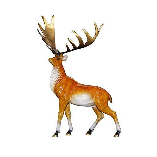 Décoration de bureau cerf Sika pour créer une ambiance zen chez soi