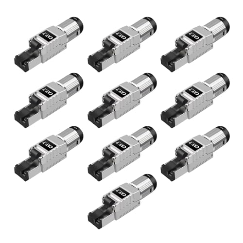 Connecteur RJ45 blindé Cat7 prise Ethernet Gigabit 10 Gbit/s