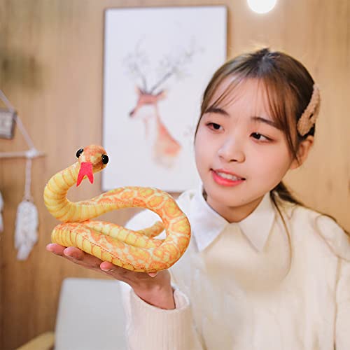 2m Tier Plüsch Puppen-Lange Schlange Plüschtier, Simulation Plüsch Python Spielzeugpuppe, Lustige Plüschies Schlange… – Bild 6