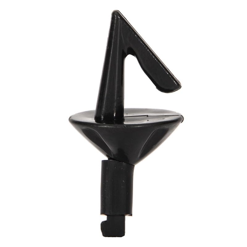 80 accesorios de plástico para pesca con clips portacebo miniatura 7