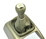 Baujahr 1997-2004 Schaltknauf mit Schaltsack echt Leder Grau N542