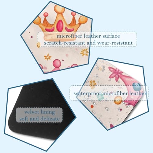 Funda para portátil de 35 x 25,9 cm de princesas y estrellas 3