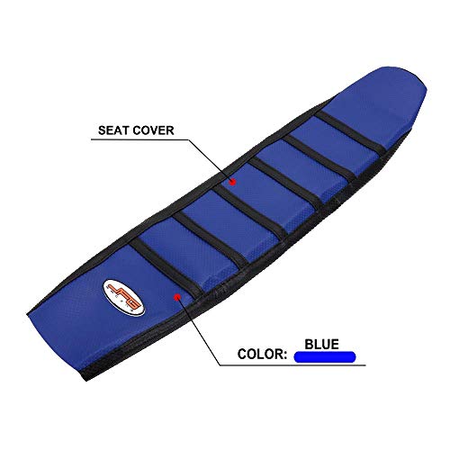 Motorcycle Gripper Seat Cover Rubber Soft Skin Covers For Yz250F Yzf250 2006-2009 Yz450F Yzf450 06-09 Dirt Pit Bike Off Road - Blue Color #TOP2