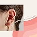 Bonnie Gold Filled Ear Cuff | Adjustable Ear Cuff | Non Pierced | 10mm | Handmade | 14K Gold | Cartilage No Piercing | Smooth Design
