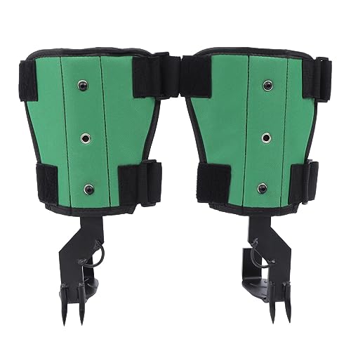 RIAHNEAH Tree Climbing Gear, Outdoor Hunting Tree Climbing Spikes, Height Adjustable Non-Slip Footrest Climbing Spikes, Tree Climbing Enthusiasts of Equipment