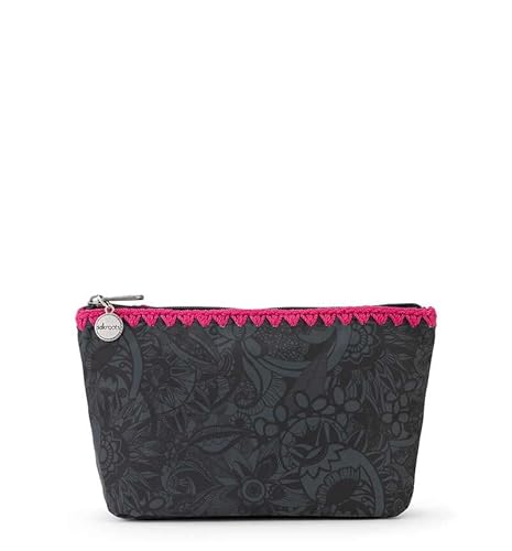 Sakroots, Bolsa mediana esencial en sarga ecológica para Mujer, Black Spirit Desert, Talla única Cover