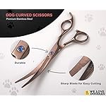 Dog Grooming Scissors Kit - Best Tools for Goldendoodles, Poodles & Doodles - Straight, Curved & Thinning Shears - Golden Doodle Grooming Kit - Professional Grade Steel, 4 Pc Set [We Love Doodles] - Image 5