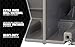 Southwire MSB1G One Gang Device Box with Depth Adjustable, Heavy Duty 42lb