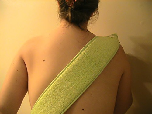Back Scrubber with Natural Loofah for Men & Women