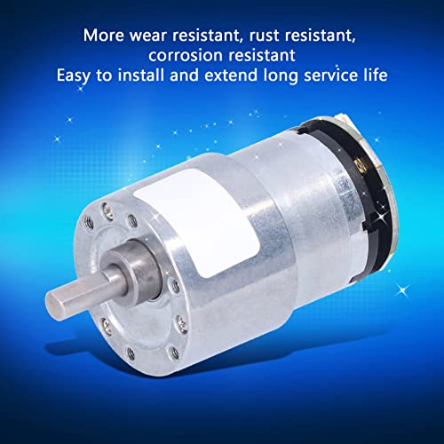 Motor eléctrico con engranaje micro CC flexman JGB37‑520 de 12V con inversión de marcha 2