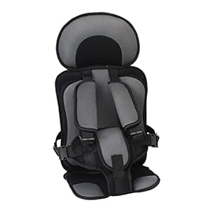 2026, veilig draagbaar kinderzitje voor auto's, eenvoudige stabiele grip, comfortabele zitting, september, voor kinderen (donkergrijs, A)