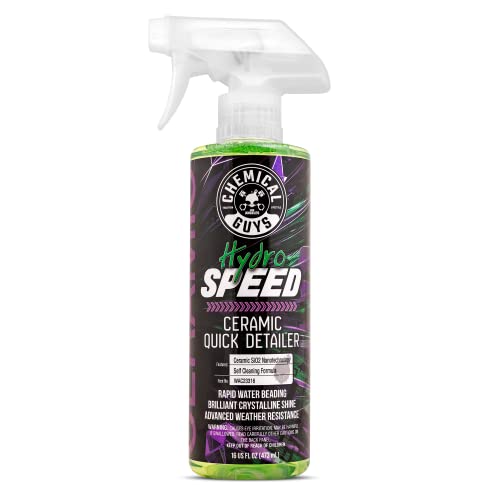 Chemical Guys HydroSpeed Ceramic Quick Detailer Spray - SiO2 Shine Car Detailer Spray for Cars,