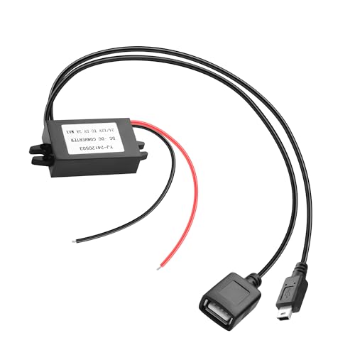 JSADZKJ Módulo de conversor de buck DC-DC 12V a 5V 3A 15W con