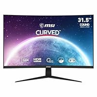 MSI G321CUV 31.5' Monitor Gaming Curvo, 3840x2160 (4K UHD), 60Hz,4ms, angolo di visione di 178°,...