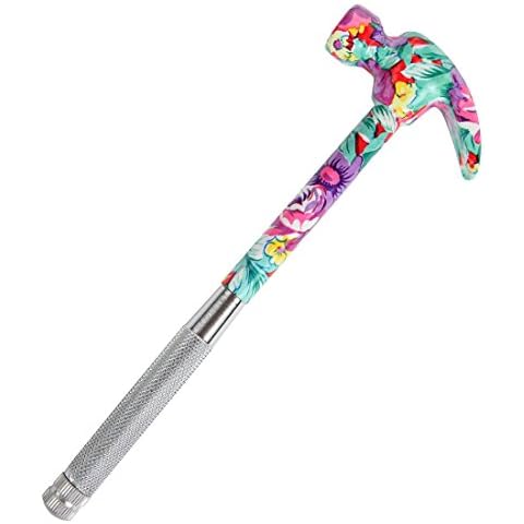 Home-X 6 in 1 Floral Hammer and Screwdriver Tool Cover