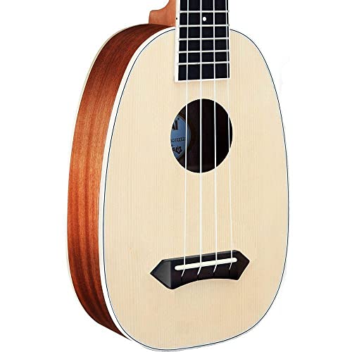 Ukulele Acustico Akahai Ronsani Kps21 Pineapple Spruce