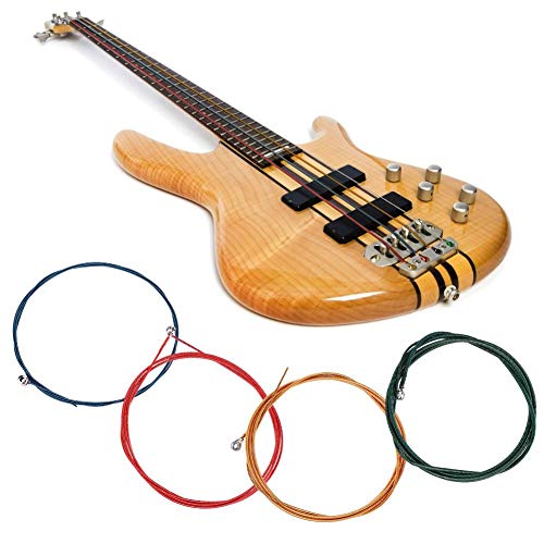 Steel Electric Bass Strings, Guitar Replacement Accessory For Electric Bass Lovers #TOP1