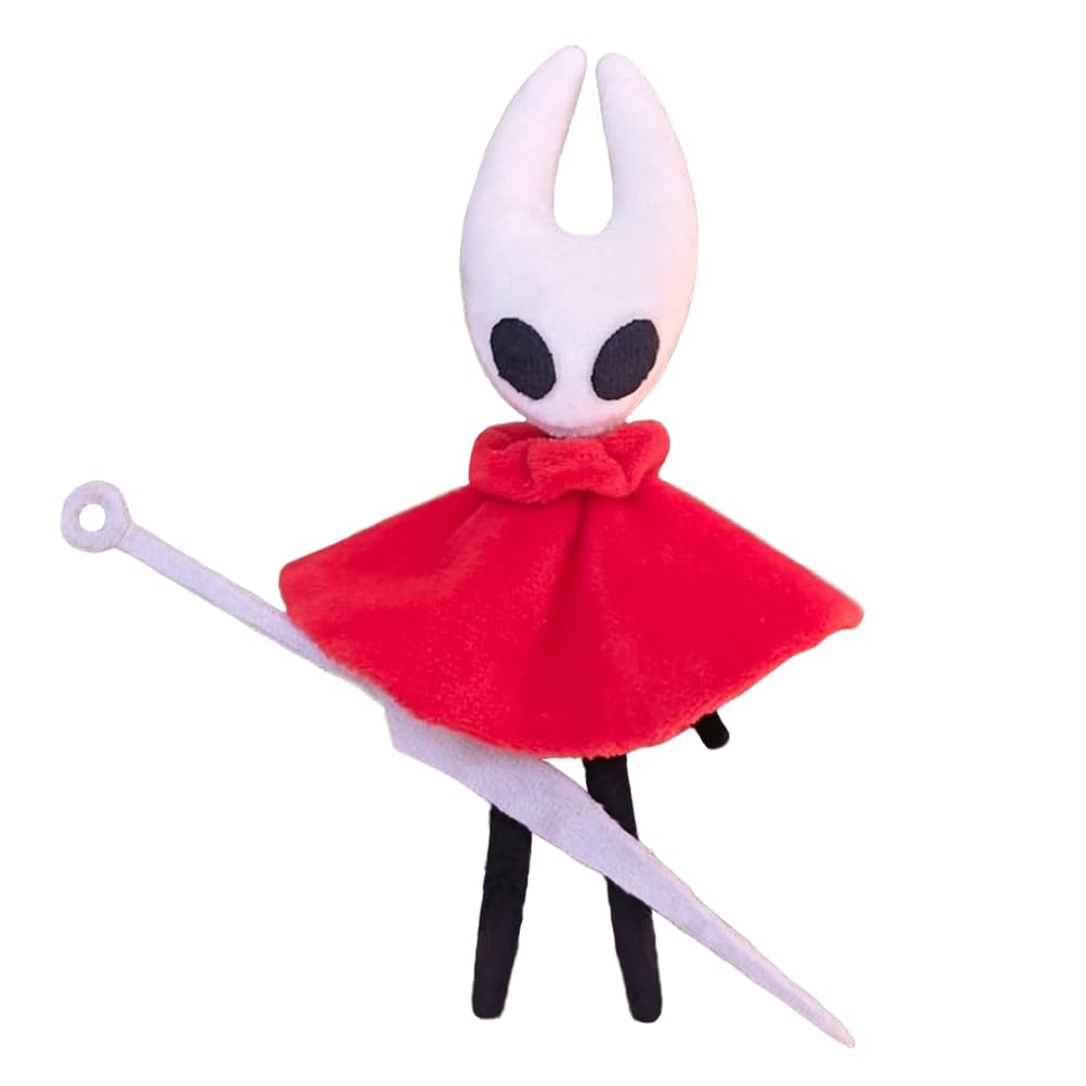 JOYTIX Peluche Hollow Knight Silksong – Set Di 4 Personaggi Morbidi E Kawaii, Cuscini Decorativi Per Fan Di Anime E Giochi