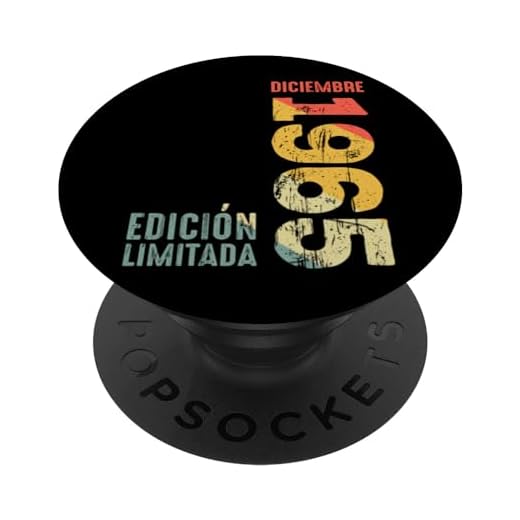 Diciembre 1965 Retro 1965 Año 1965 Vintage 1965 Desde 1965 PopSockets PopGrip Intercambiable