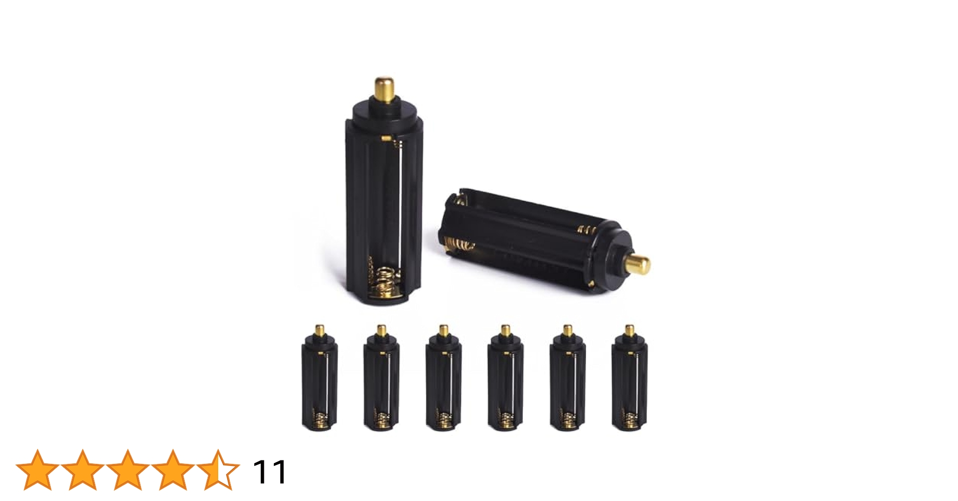 Amazon | winova 電池ボックス 円筒型 3x 1.5V 単4形*3本(AAA