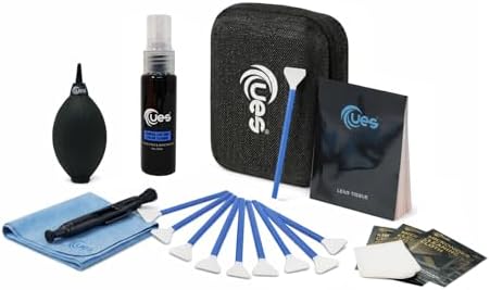 UES Kit de Limpieza cámara Full Frame, 10 hisopos 24 mm, 30 ml y ...